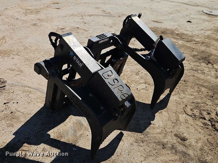image for item EO7046 Star Industries skid steer grapple bucket