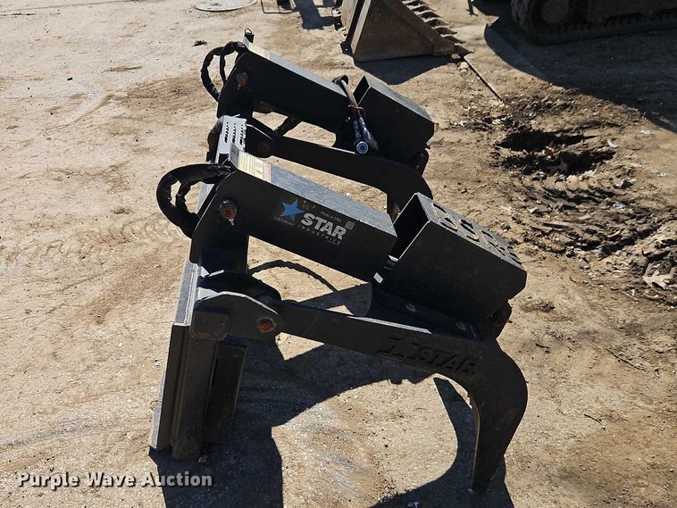 image for item EO7046 Star Industries skid steer grapple bucket