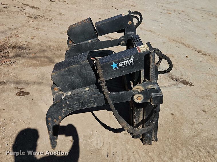 image for item EO7046 Star Industries skid steer grapple bucket