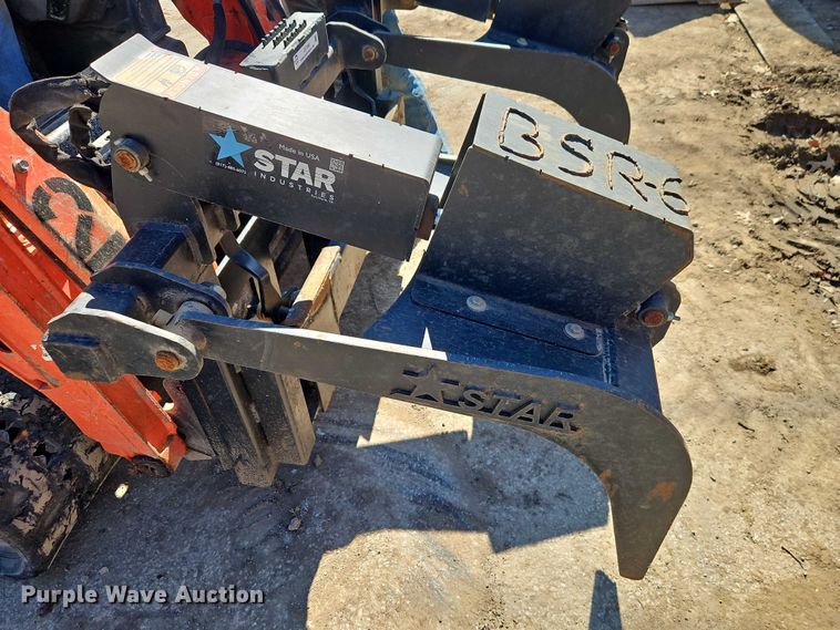 image for item EO7046 Star Industries skid steer grapple bucket