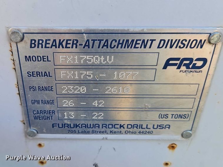 image for item EO7049 Kent FX175QTV breaker