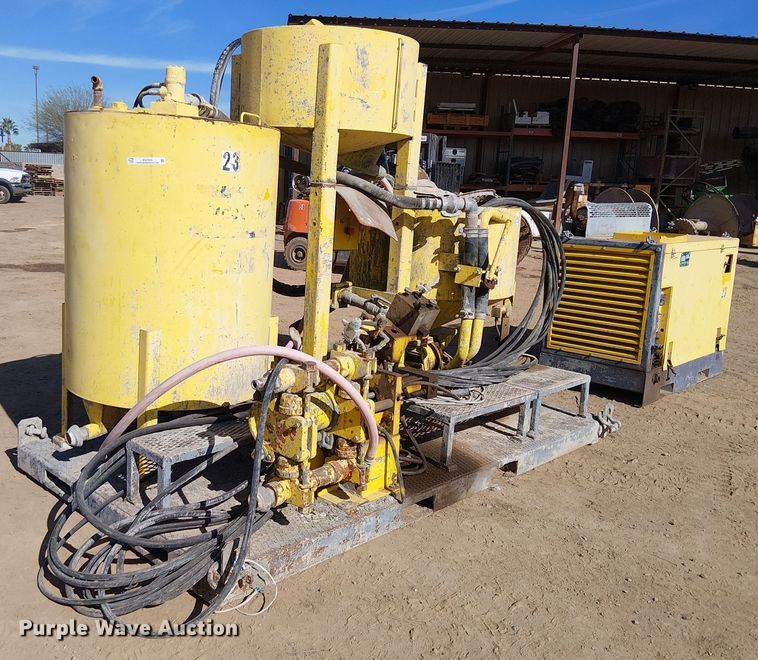 image for item EQ7033 2009 Atlas Copco Unigrout Flex D grout pump