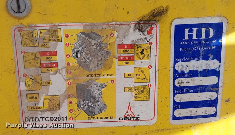 image for item EQ7033 2009 Atlas Copco Unigrout Flex D grout pump