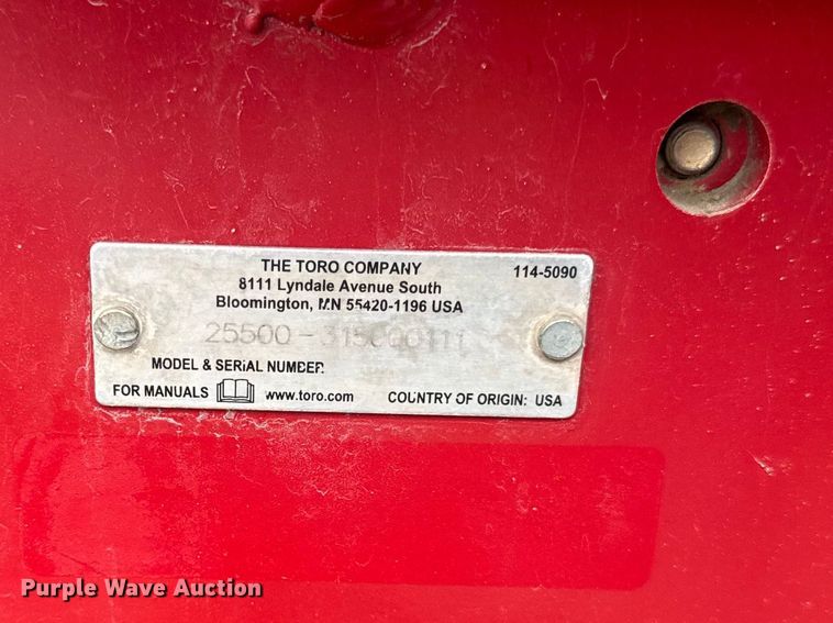 image for item ER0433 2015 Toro RT1200 trencher