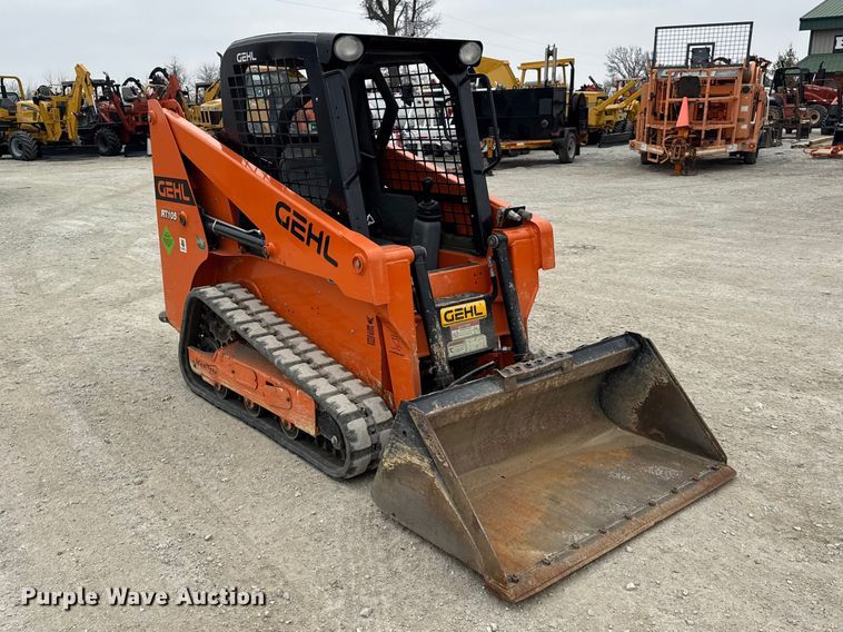image for item ER0435 2021 Gehl RT105 tracked skid steer loader