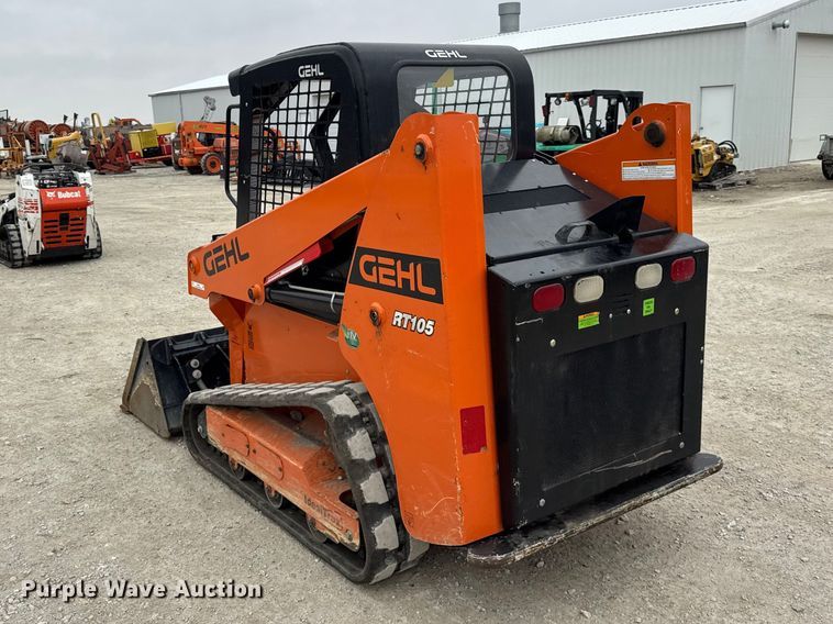 image for item ER0435 2021 Gehl RT105 tracked skid steer loader
