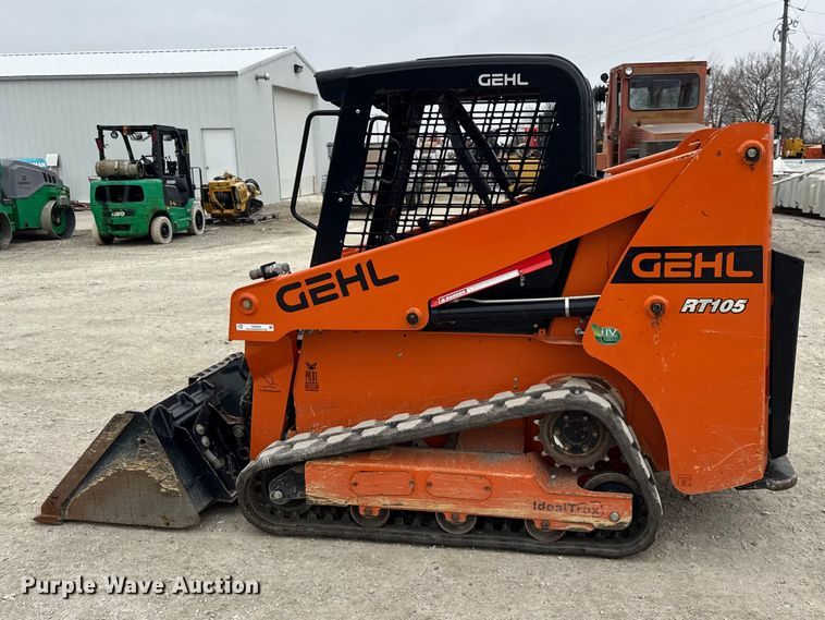 image for item ER0435 2021 Gehl RT105 tracked skid steer loader