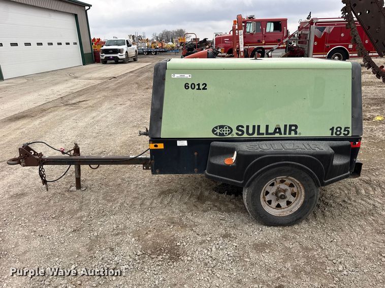 image for item ER0438 Sullair 185 air compressor