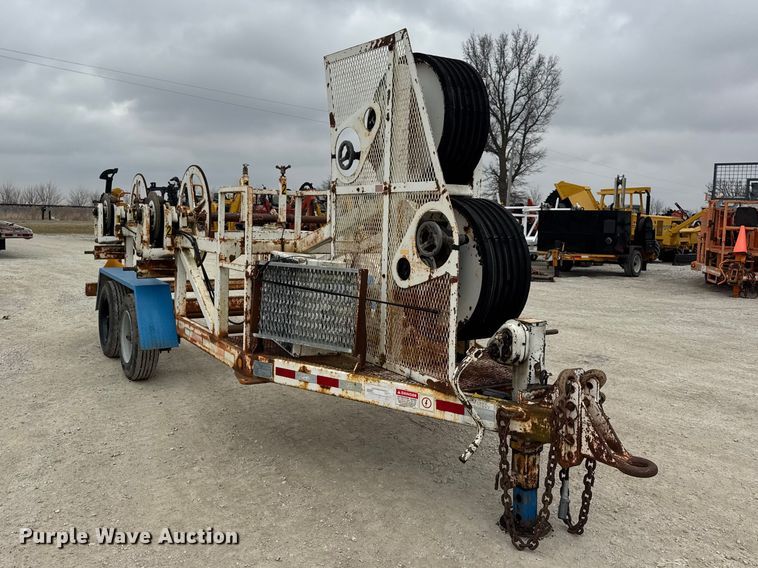 image for item ER0441 2002 Wagner Smith T-BWT-3-31-2RC reel trailer