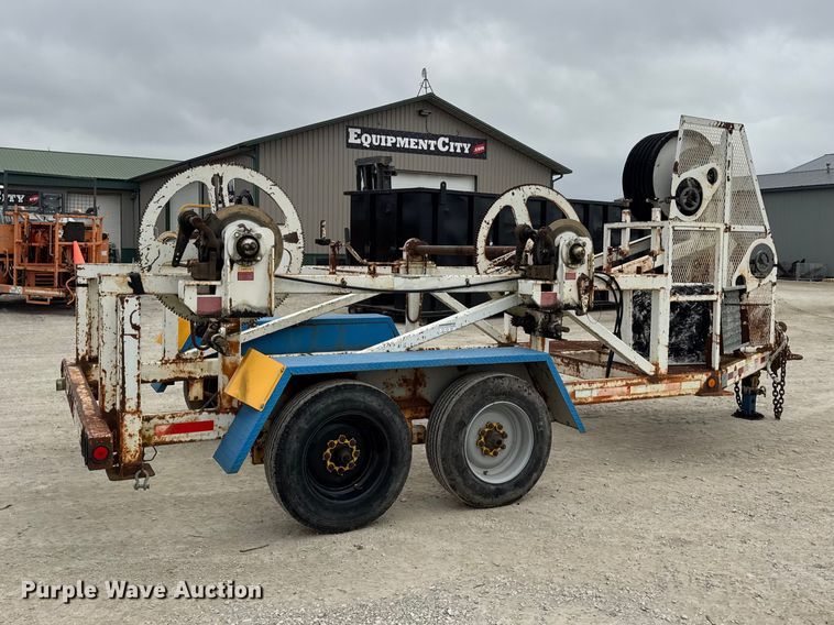 image for item ER0441 2002 Wagner Smith T-BWT-3-31-2RC reel trailer