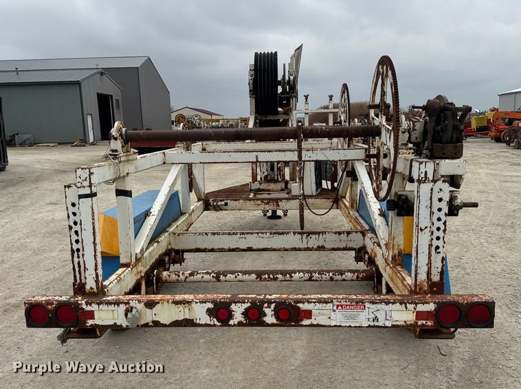 image for item ER0441 2002 Wagner Smith T-BWT-3-31-2RC reel trailer