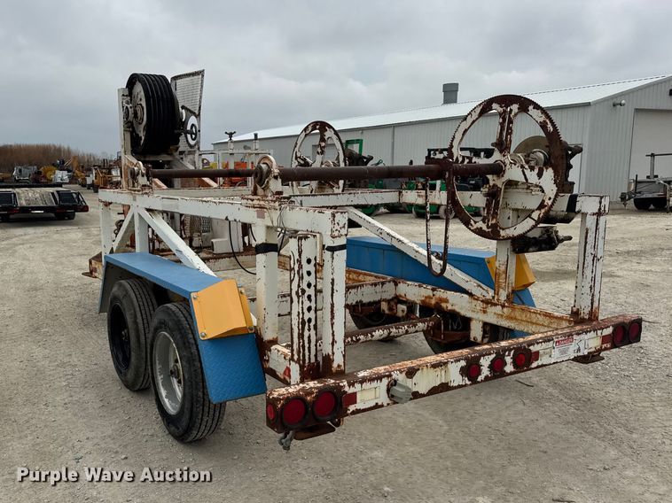 image for item ER0441 2002 Wagner Smith T-BWT-3-31-2RC reel trailer