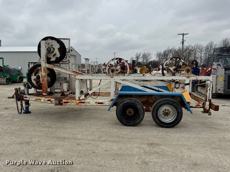 image for item ER0441 2002 Wagner Smith T-BWT-3-31-2RC reel trailer