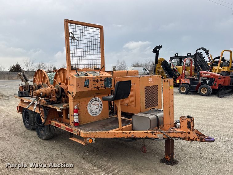 image for item ER0444 1997 Sherman & Reilly PLW180 cable puller trailer