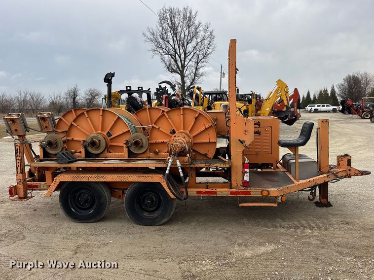 image for item ER0444 1997 Sherman & Reilly PLW180 cable puller trailer