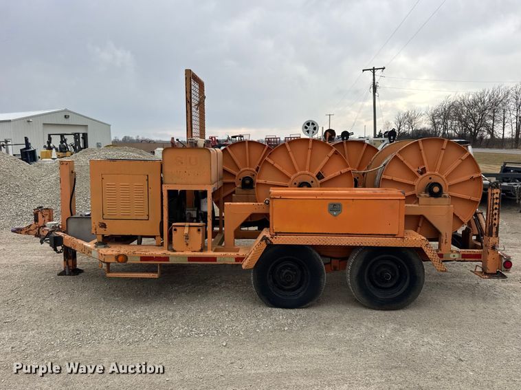 image for item ER0444 1997 Sherman & Reilly PLW180 cable puller trailer