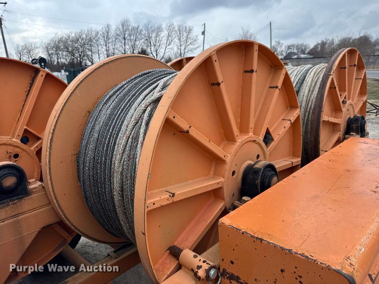 image for item ER0444 1997 Sherman & Reilly PLW180 cable puller trailer