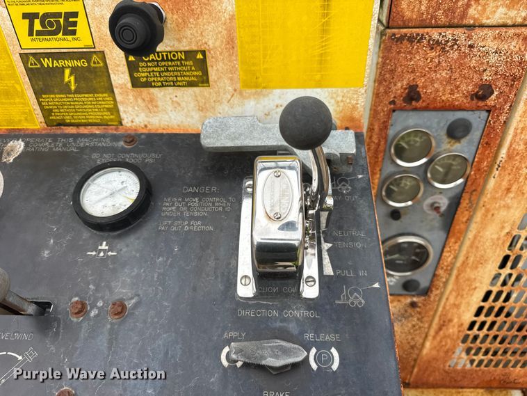 image for item ER0445 2006 TSE DPT40B cable tensioner trailer