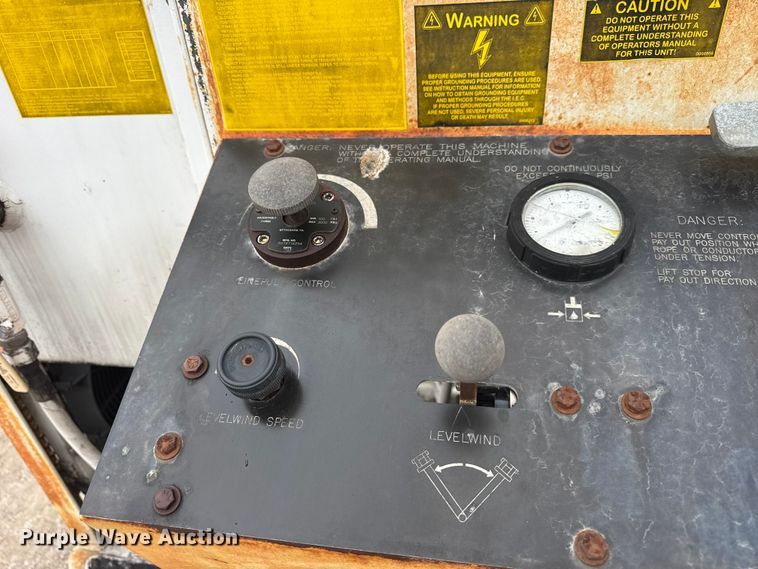 image for item ER0445 2006 TSE DPT40B cable tensioner trailer