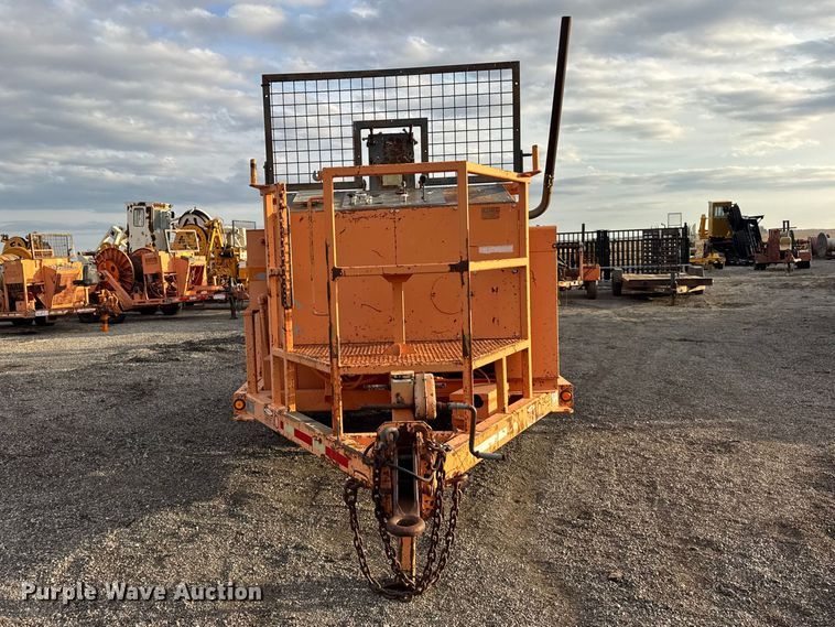 image for item ER0446 2005 Wagner Smith T-4DP-75 cable puller trailer