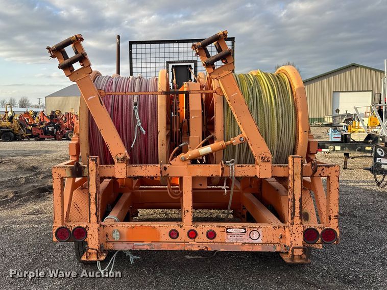 image for item ER0446 2005 Wagner Smith T-4DP-75 cable puller trailer