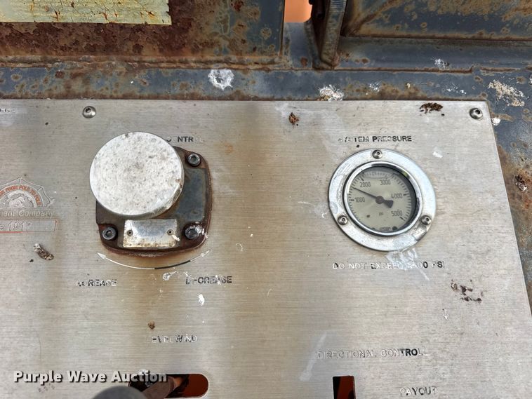 image for item ER0446 2005 Wagner Smith T-4DP-75 cable puller trailer