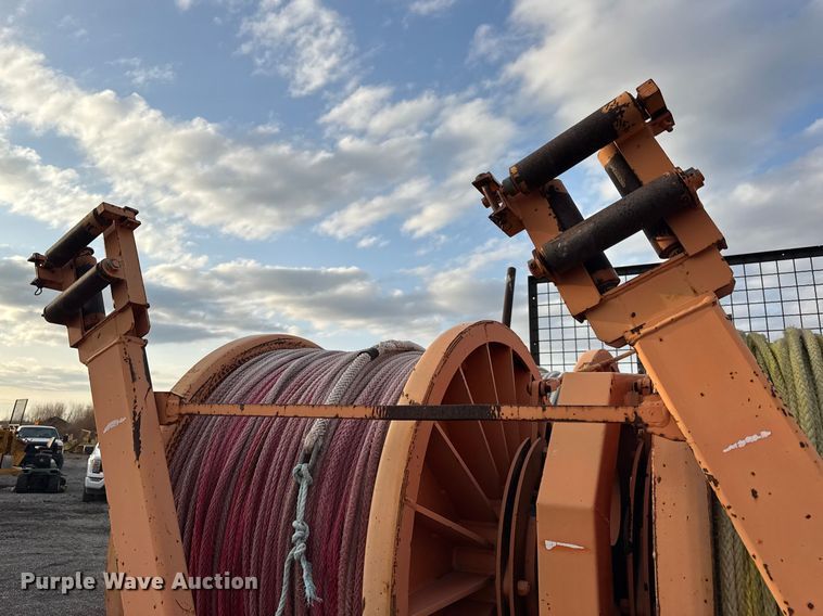 image for item ER0446 2005 Wagner Smith T-4DP-75 cable puller trailer