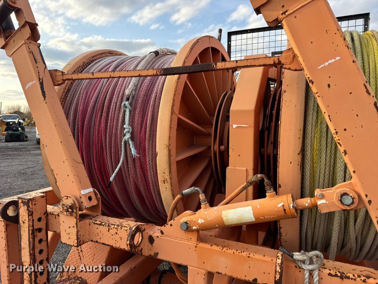 image for item ER0446 2005 Wagner Smith T-4DP-75 cable puller trailer