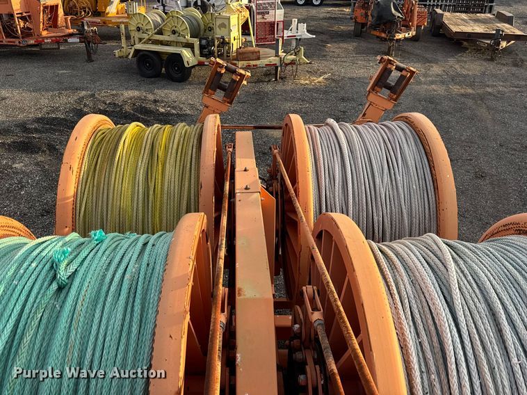 image for item ER0446 2005 Wagner Smith T-4DP-75 cable puller trailer