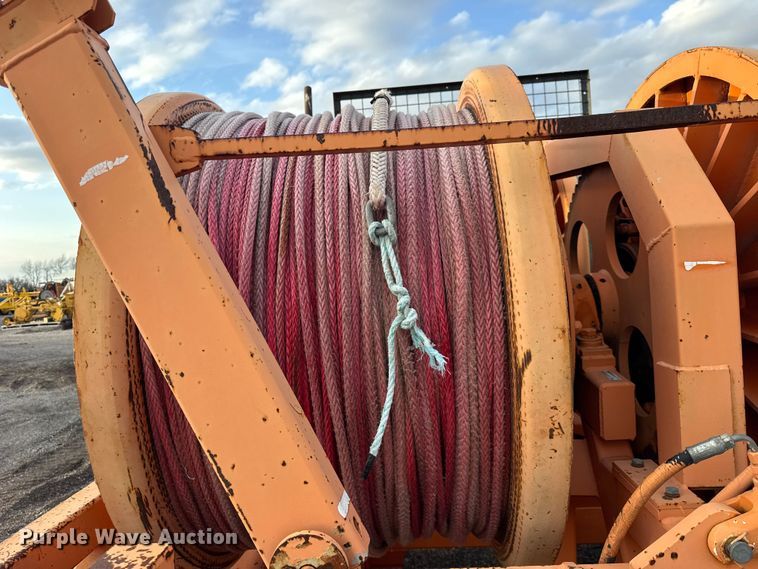 image for item ER0446 2005 Wagner Smith T-4DP-75 cable puller trailer