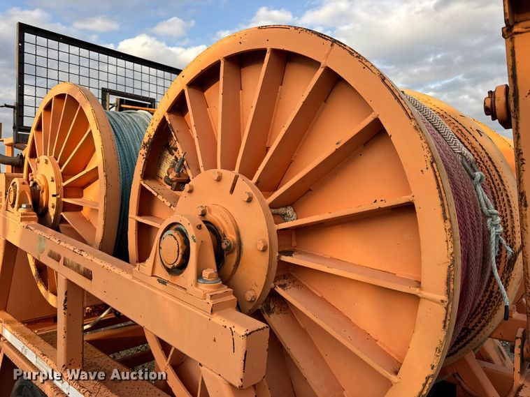 image for item ER0446 2005 Wagner Smith T-4DP-75 cable puller trailer