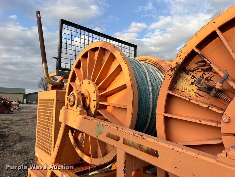 image for item ER0446 2005 Wagner Smith T-4DP-75 cable puller trailer