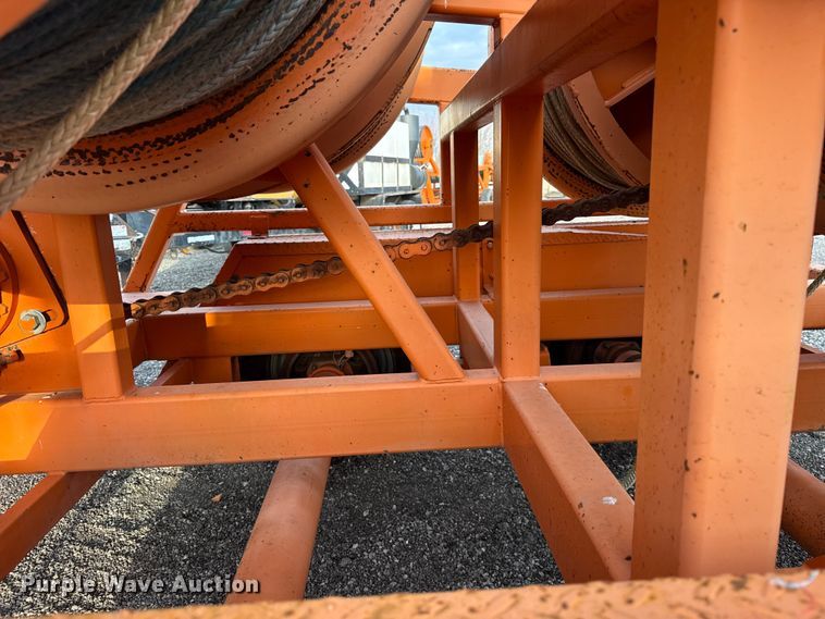 image for item ER0446 2005 Wagner Smith T-4DP-75 cable puller trailer