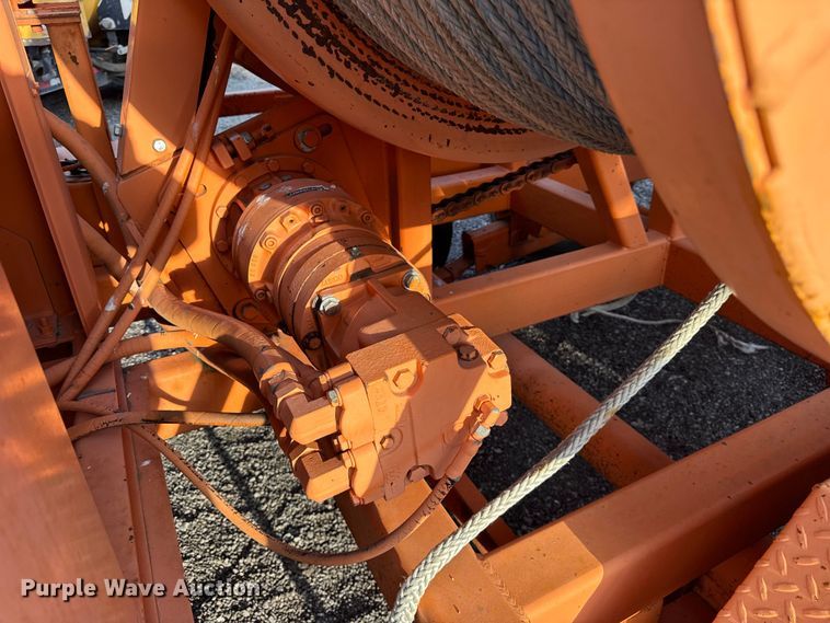 image for item ER0446 2005 Wagner Smith T-4DP-75 cable puller trailer