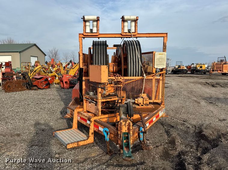 image for item ER0452 2002 Wagner Smith T-2BWT-10-60 cable puller trailer