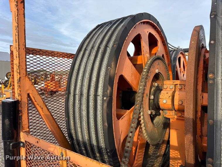 image for item ER0452 2002 Wagner Smith T-2BWT-10-60 cable puller trailer