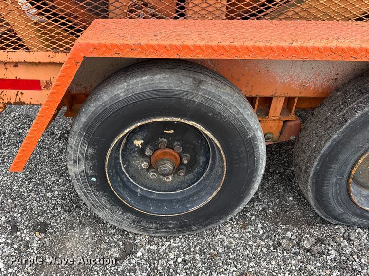 image for item ER0452 2002 Wagner Smith T-2BWT-10-60 cable puller trailer