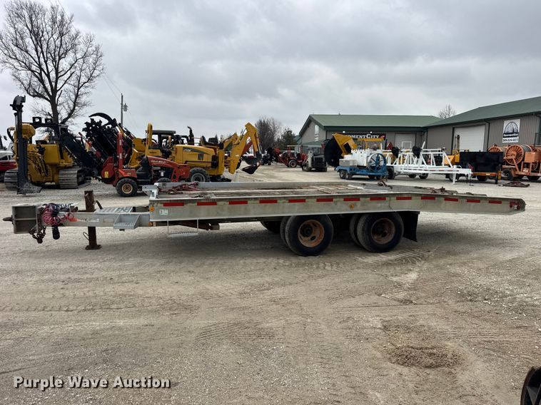 image for item ER0455 2001 Allegheny Trailers FB-TB12T tilt deck equipment trailer