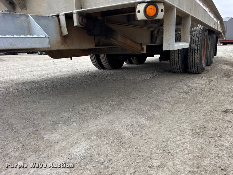 image for item ER0455 2001 Allegheny Trailers FB-TB12T tilt deck equipment trailer