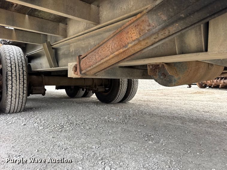 image for item ER0455 2001 Allegheny Trailers FB-TB12T tilt deck equipment trailer