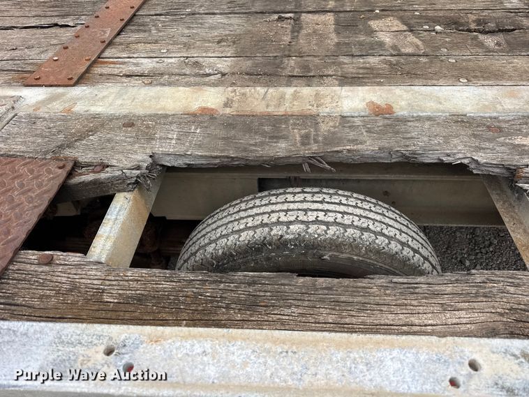 image for item ER0455 2001 Allegheny Trailers FB-TB12T tilt deck equipment trailer