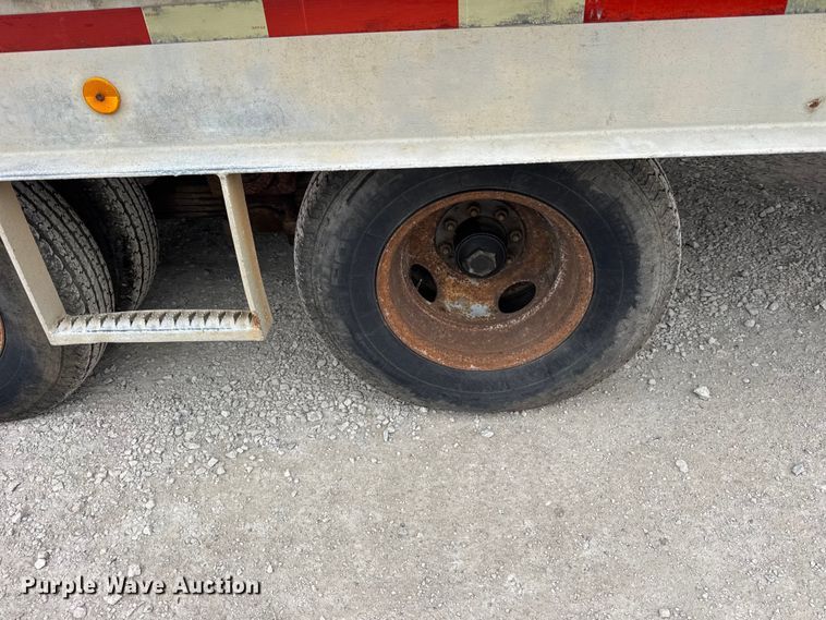 image for item ER0455 2001 Allegheny Trailers FB-TB12T tilt deck equipment trailer