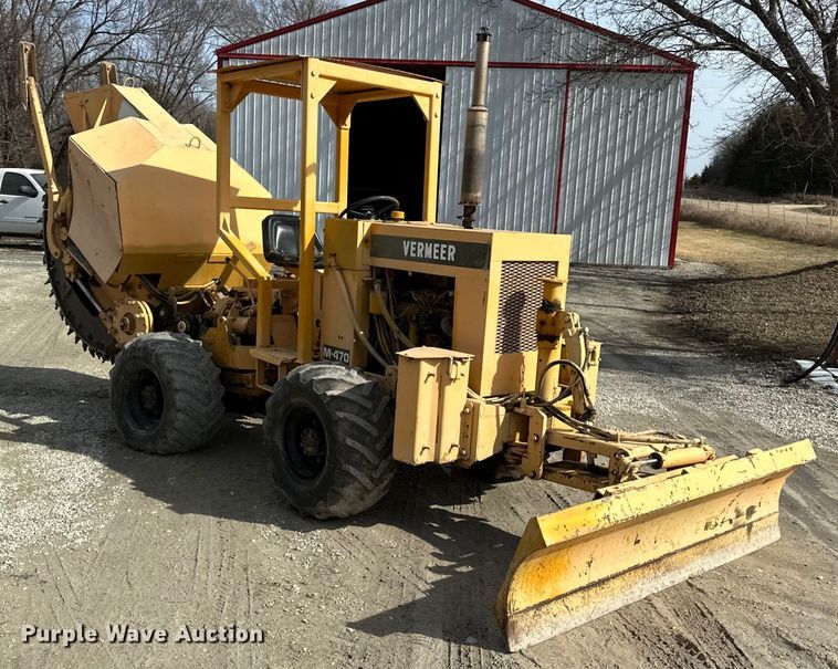 image for item ES1025 Vermeer M-470 rock saw