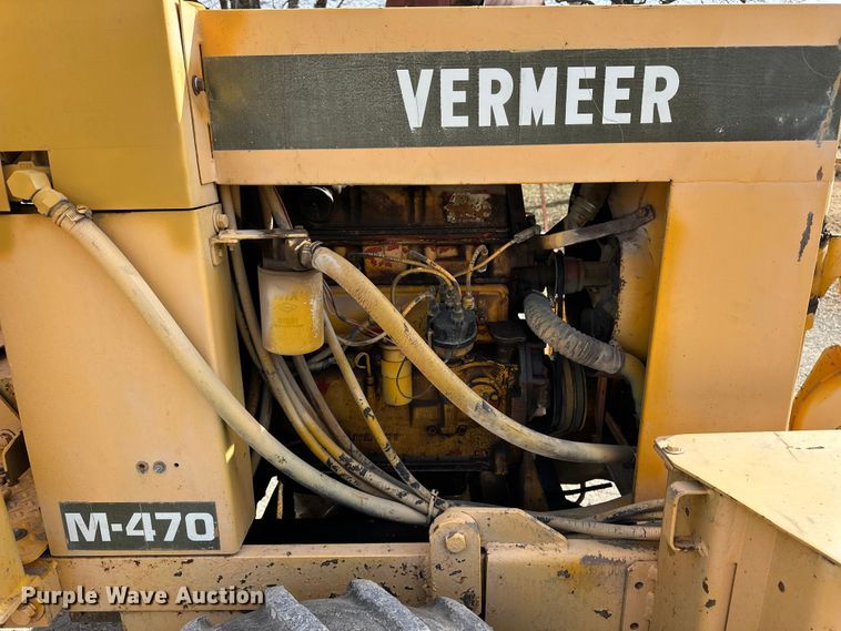 image for item ES1025 Vermeer M-470 rock saw