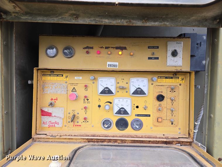 image for item ES2857 1987 Caterpillar SR-4 generator