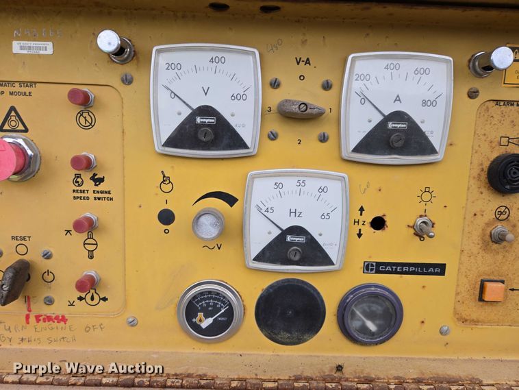 image for item ES2857 1987 Caterpillar SR-4 generator