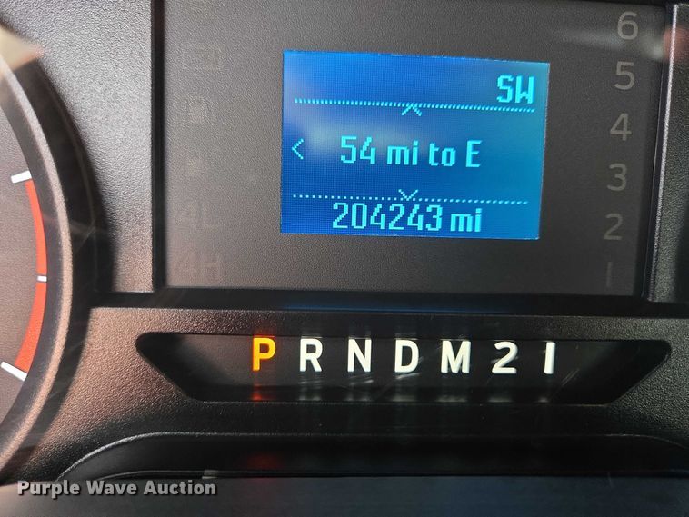 image for item ES2911 2019 Ford F350 Super Duty Ext. Cab utility bed pickup truck