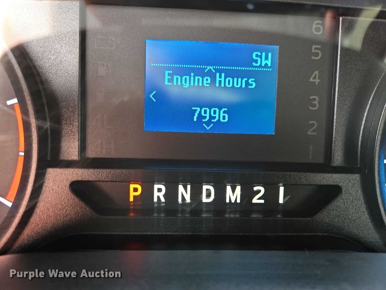 image for item ES2911 2019 Ford F350 Super Duty Ext. Cab utility bed pickup truck