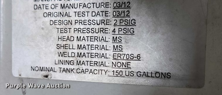 image for item ES2912 2013 Caterpillar CT660 fuel / lube truck