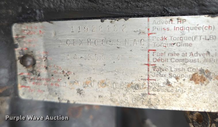 image for item ES2960 1999 Volvo WG rock slinger